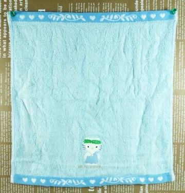 【震撼精品百貨】Hello Kitty 凱蒂貓~中方巾~亞當