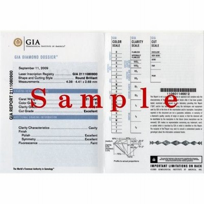 ダイヤモンド ネックレス ピアス 0.45ct Dカラー SI2クラス 3EXカット  