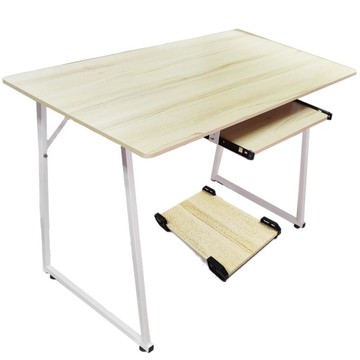 電腦桌 T120 附帶鍵盤架 主機架 辦公桌 書桌 免運 出清價【AO125A】  123便利屋