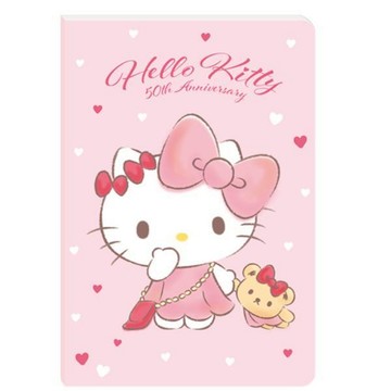 三麗鷗 定頁筆記本 100K-凱蒂貓 墊腳石購物網