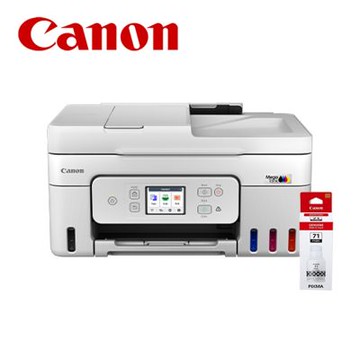 【Canon】PIXMA G4780 原廠連續供墨複合機+GI71原廠黑色墨水1瓶