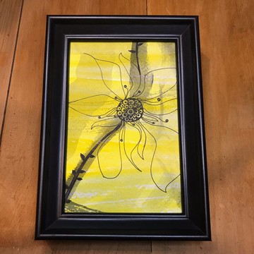 無人聞問, 仍然綻放的錦/手繪原作 繪畫作品