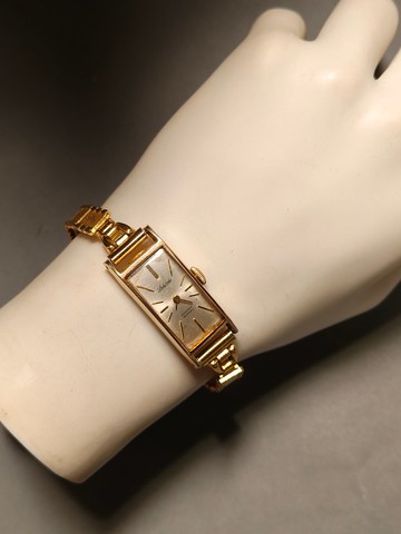 SEIKO 14k包金女仕機械古董錶