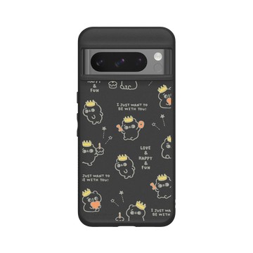 Pixel 8 Pro SolidSuit 黑 - 爽爽貓 Song Song Meow by SECOND - 爽爽貓十歲了