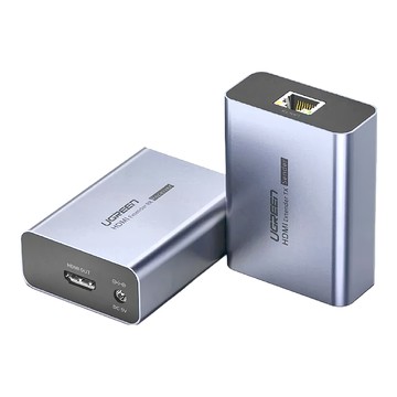 UGREEN 綠聯 HDMI 訊號延長器 發射端 + 接收端 支援50M  CM196  1個