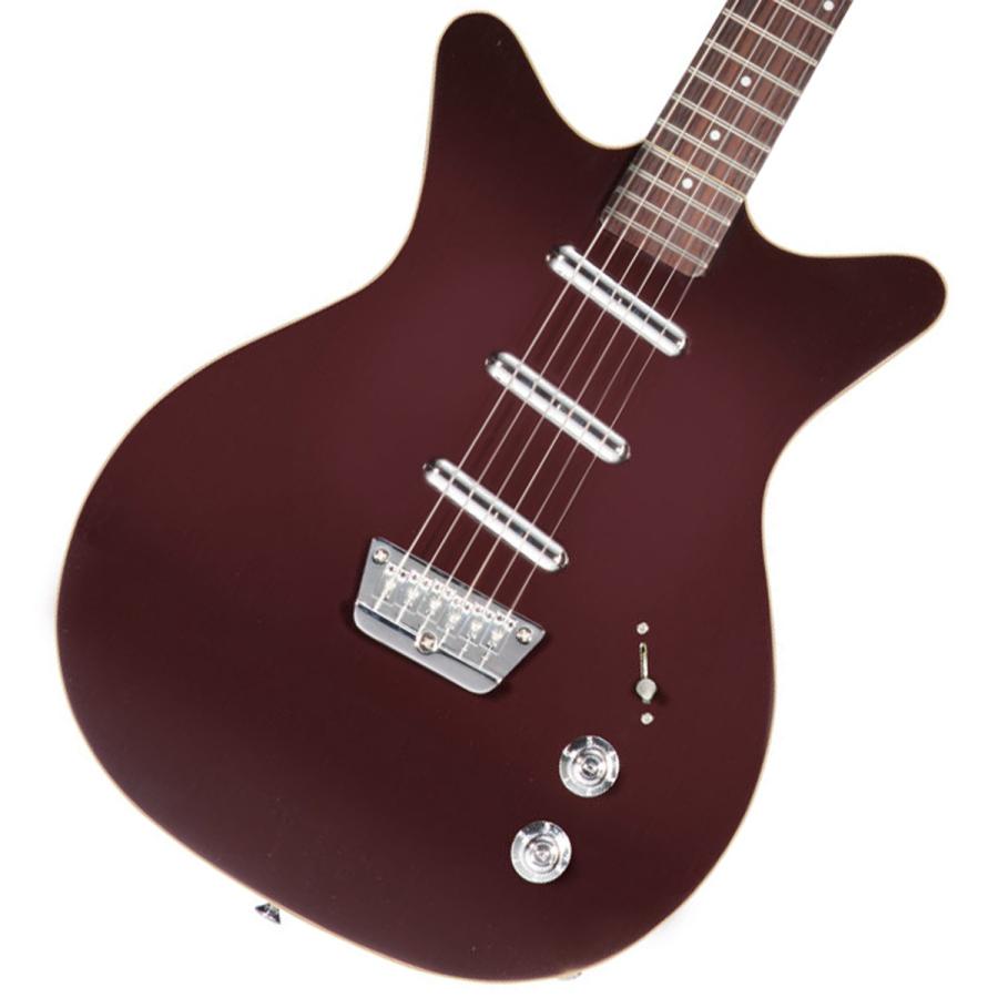 Danelectro   59 Triple Divine Dark Burgandy ダンエレクトロ 3ピックアップ仕様  ダンエレクトロ エレキギター (限定仕様)