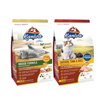 Kaniva卡咪哇【3入組】370g~400g 全齡貓/室內貓飼料 (購買二件贈送寵喵樂-貓草玩具*1個隨機出貨)