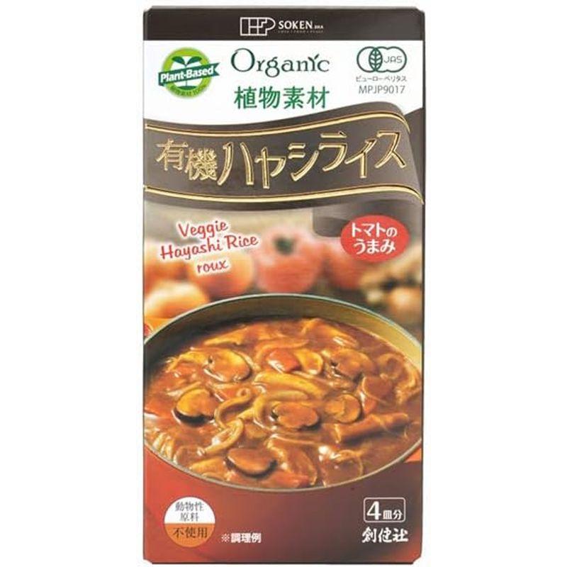 創健社 植物素材 有機ハヤシライス 100g 6個セット