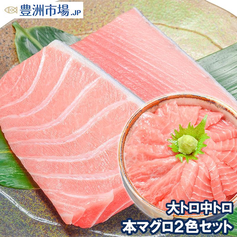 (マグロ まぐろ 鮪) 本まぐろ 大トロ 200g＆中トロ200gセット (本マグロ 本鮪 刺身) 海鮮おせち