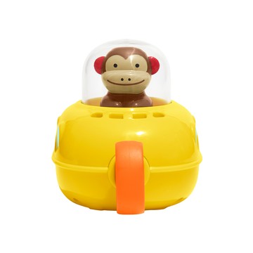 SKIP HOP 美國ZOO馬歇爾猴拉繩潛水艇 洗澡玩具系列