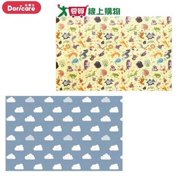 Doricare朵樂比 遊戲防護墊裁切款-動物/雲朵(120x180cm)地墊墊子 台灣製【愛買】