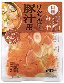 国産 みんなのやさい けんちん汁・豚汁用 300g(約2人前) ×6袋