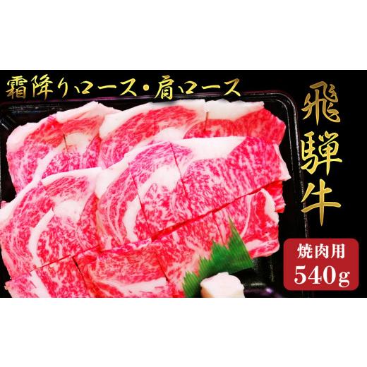 ふるさと納税 岐阜県 岐阜市 霜降りロース・カタロース焼肉(540g)