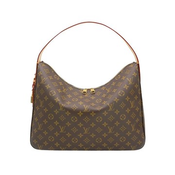 Louis Vuitton Slouchy MM 帆布手提肩背包(M12098-咖)
