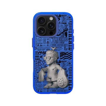 iPhone 16 Pro Clear 激光藍 - KID - 野人公仔