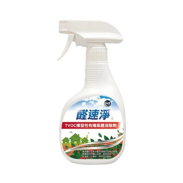 十田 醛速淨 TVOC有機氣體去除劑 天然萃取 深入去除 消除異味 淨化居家環境  350ml  1瓶