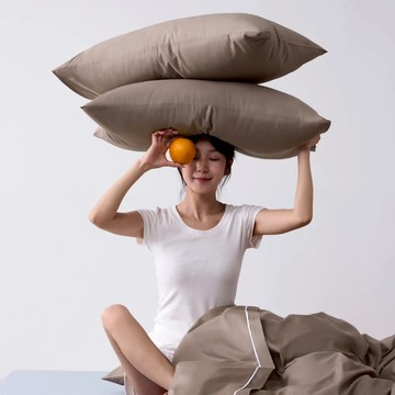 青鳥家居 台灣製厚吐司純棉床包枕套組/多款尺寸 - 灰色-加大