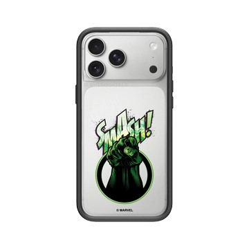 iPhone 17 Pro Max Mod NX -邊框背蓋組合 (相機按鈕) 黑 - 迪士尼-漫威 Marvel - 浩克-粉碎之拳！