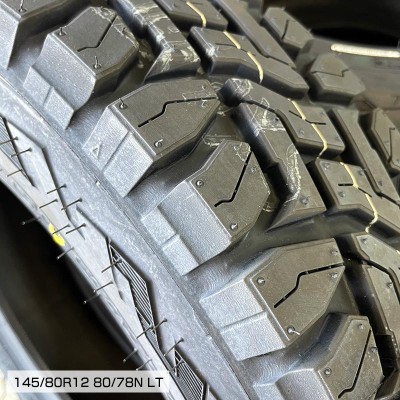 オープンカントリー RT 145/80R12 LT エンケイ サム タフ 12×4.0 ...