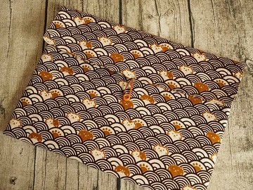 英國製作 啡色和風波浪貓 電腦保護套 switch ipad kindle 收納袋