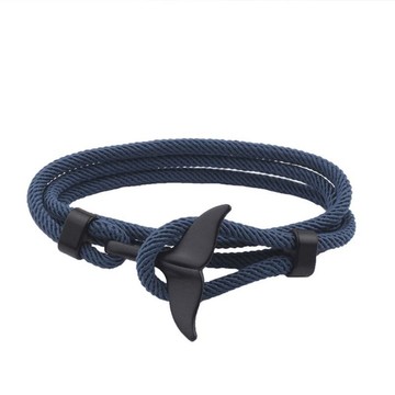 在地出貨🥇清冷感ins鯨魚尾手繩女情侶手工編織手鏈簡約冷淡風小衆設計手繩 DBEL