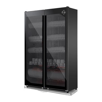 【台灣公司 可開發票】精恩好太太商用消毒碗柜不銹鋼大容量熱風循環立式雙門飯店餐飲