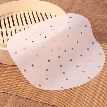 [Hare.D] 無孔蒸籠紙 8吋 食品專用紙 1包400入