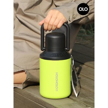 holoholo保溫杯大容量女便攜水杯子316L不銹鋼保溫壺嬰幼兒泡奶