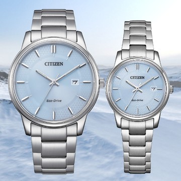 CITIZEN 星辰 PAIR 光動能 簡約 大三針 情侶錶 對錶 BM6978-77L/EW2318-73L 送禮 禮物 推薦