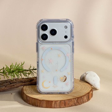 Mandie許願星星抗黃防摔MagSafe iPhone手機殼