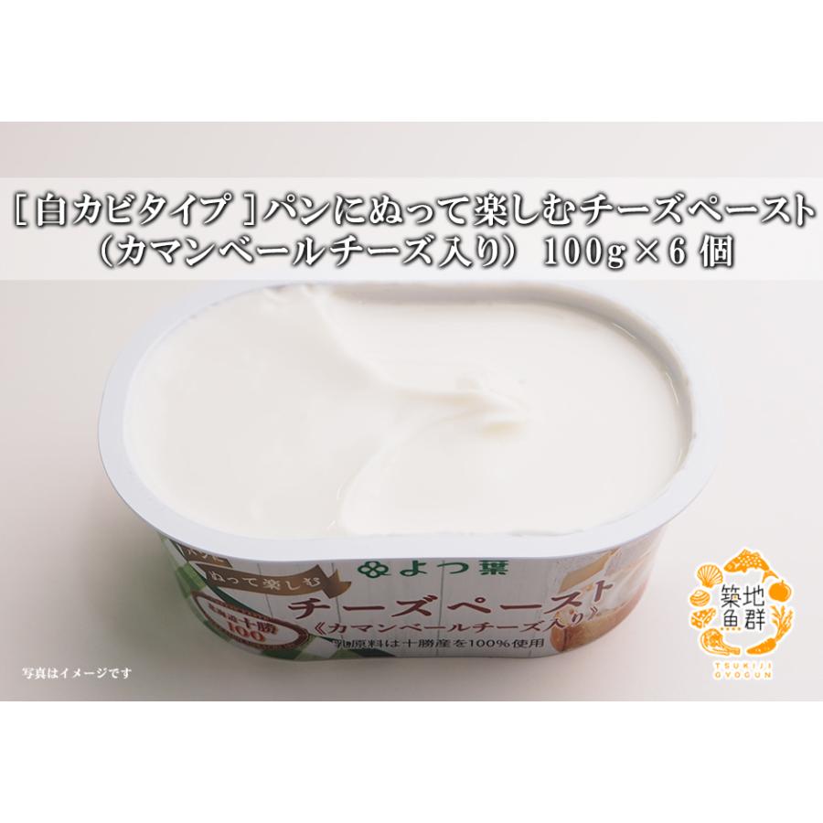 [白カビタイプ]パンにぬって楽しむチーズペースト（カマンベールチーズ入り） 100g×6個 冷蔵便