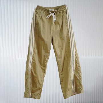 側邊條紋抽繩寬鬆長褲682965