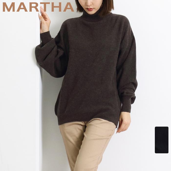 リサイクルウール タートルネック プルオーバー MARTHA マーサ