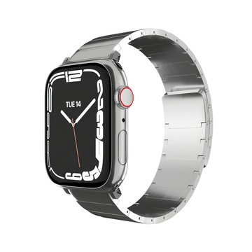 SwitchEasy 魚骨牌 Maestro M 不鏽鋼磁扣鏈錶帶  40/41/42mm  銀色  1條