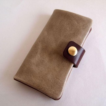 灰* 智能手機筆記本類型 [已訂購] 多型號兼容 * Nibrick 皮革 * 7 種顏色（iphone7、xperia、galaxy）