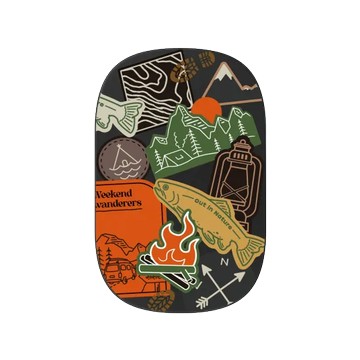 固架 MAX- MagSafe 兼容 黑 - Nature Explorers 自然探索指南 - 野放自我