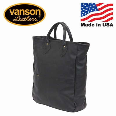 VANSON (バンソン) SHORT HANDLE SIMPLE TOTE ショート