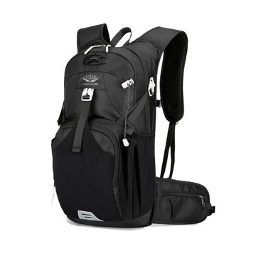 戶外運動騎行雙肩包男女自行車頭盔水袋背包輕越野徒步登山旅行包