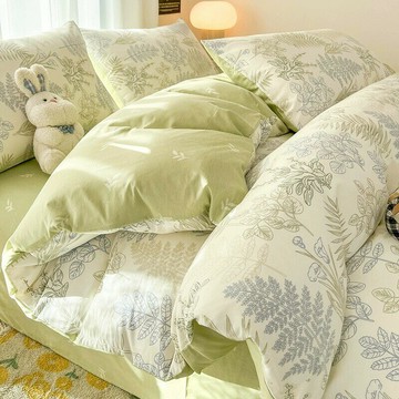 床包組 三件組 四件組  床單被套枕套床包 家用寢具a類母嬰級全棉四件套純棉南通家紡床上用品床單被罩三件套被套夏