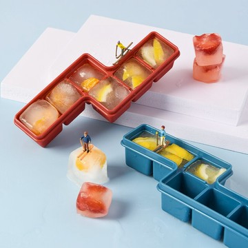 冰格速凍器凍冰塊模具制冰盒網紅凍冰帶蓋家用大神器冰箱自制