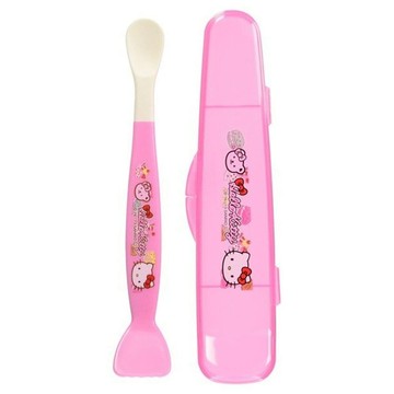 BeBeLock 韓國 離乳餵食軟湯匙 附收納盒 矽膠餵食湯匙 兒童餐具 學習餐具 2201