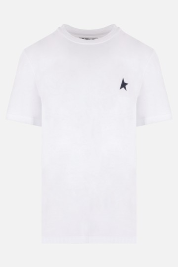 GOLDEN GOOSE DELUXE BRAND Star logo printed cotton t-shirt Man