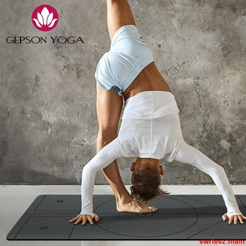 熱銷#下殺#傑樸森5mm高階體位線天然橡膠瑜伽墊防滑女男士健身墊土豪瑜珈墊