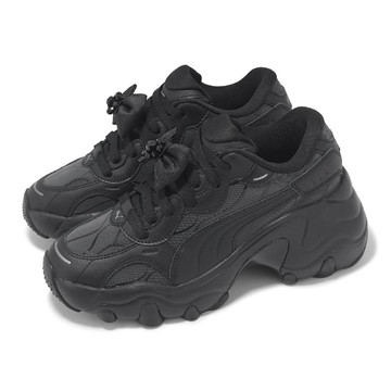 老爹鞋 Pulsar Wedge Wns Charms 女鞋 黑 厚底 增高 拼接 休閒鞋 40097301