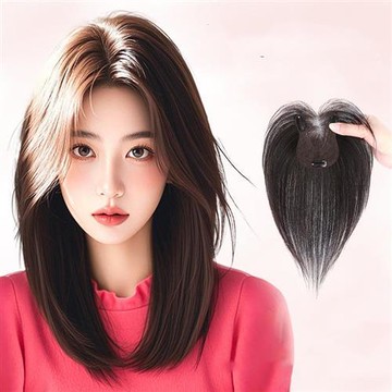 【巴黎精品】現貨+預購 真髮假髮透氣假髮片輕量免打理整頂假髮角色扮演隱形增髮-高顱頂女假髮2色a1kx6