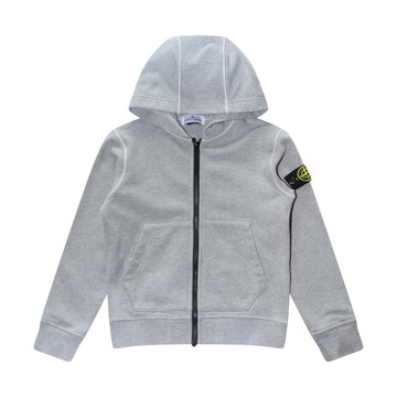 Stone Island - Grey Cotton Sweatshirt