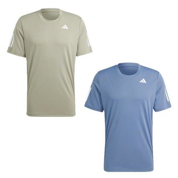 Adidas 短袖上衣 男裝 排汗 灰綠/藍【運動世界】IY3217/IY3218