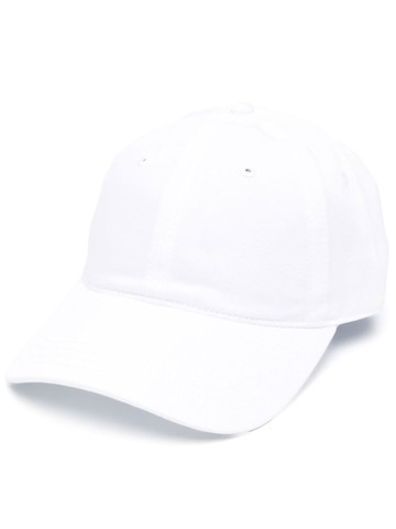 Lacoste - solid-color baseball cap - unisex - Cotton - One Size - White