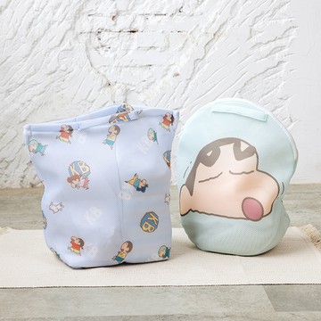 【Norns】蠟筆小新手提洗衣袋（2款各1/套組）_廠商直送