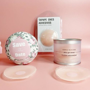 固態乳貼防凸點乳頭貼乳暈貼隱形胸貼女Silicone chest stickers